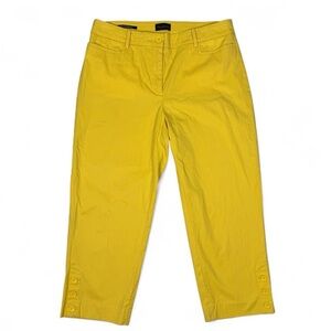 Talbots Bright Yellow Capris
